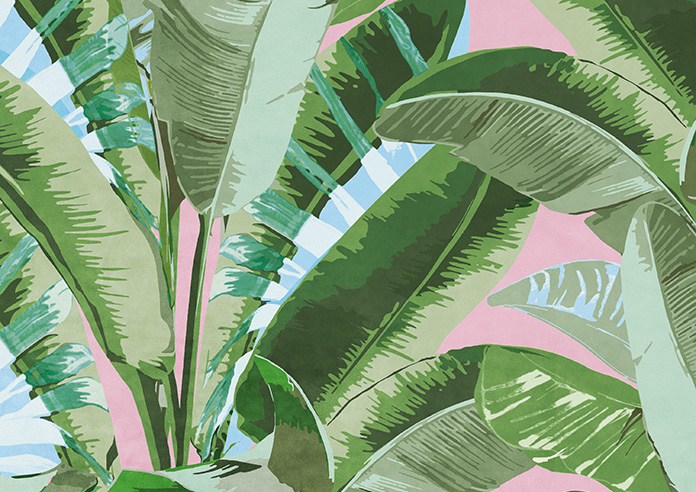 Rodeo Drive, Green Pink - Twist&Fit Roman Blind - Image 7